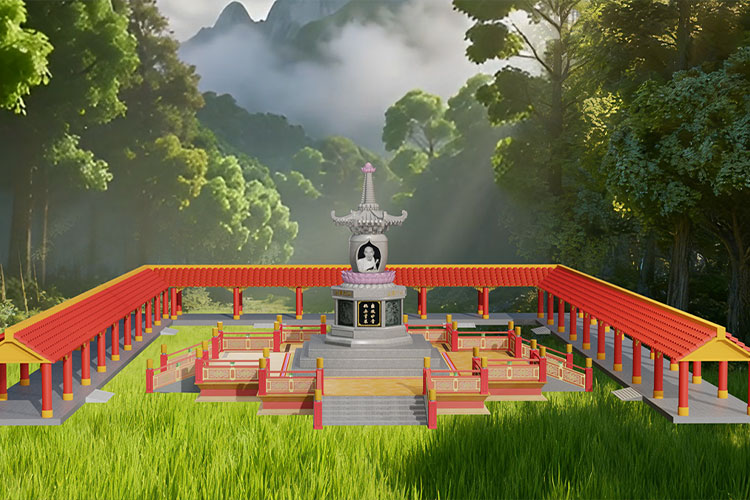 淨空老和尚紀念寶塔 淨空老和尚紀念寶塔