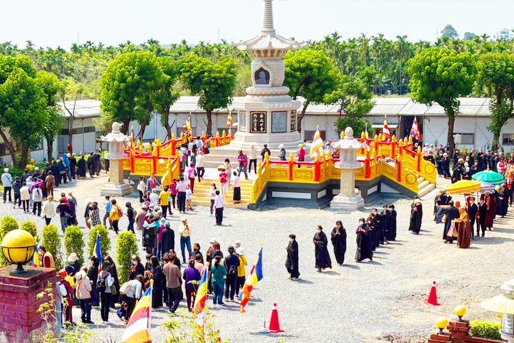 2026/3/14淨空老和尚百歲誕辰繞塔念佛祈福報恩典禮